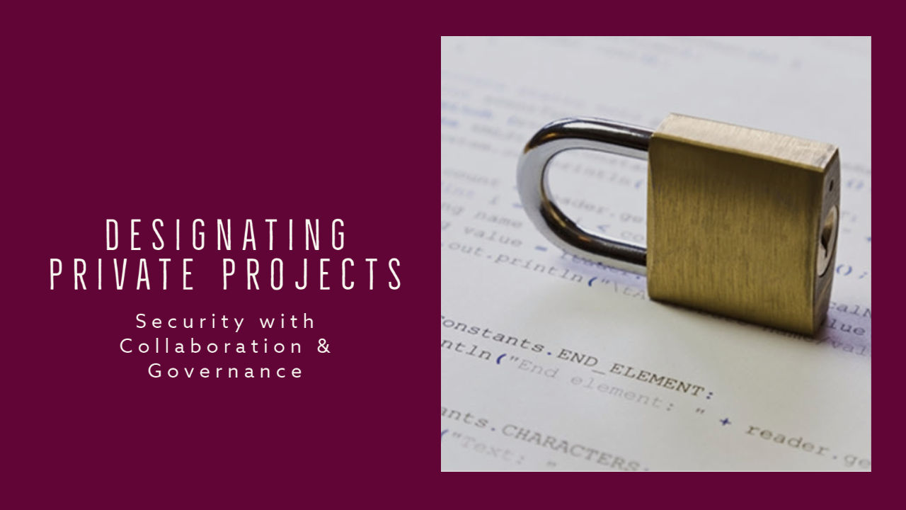 Designating Private Projects